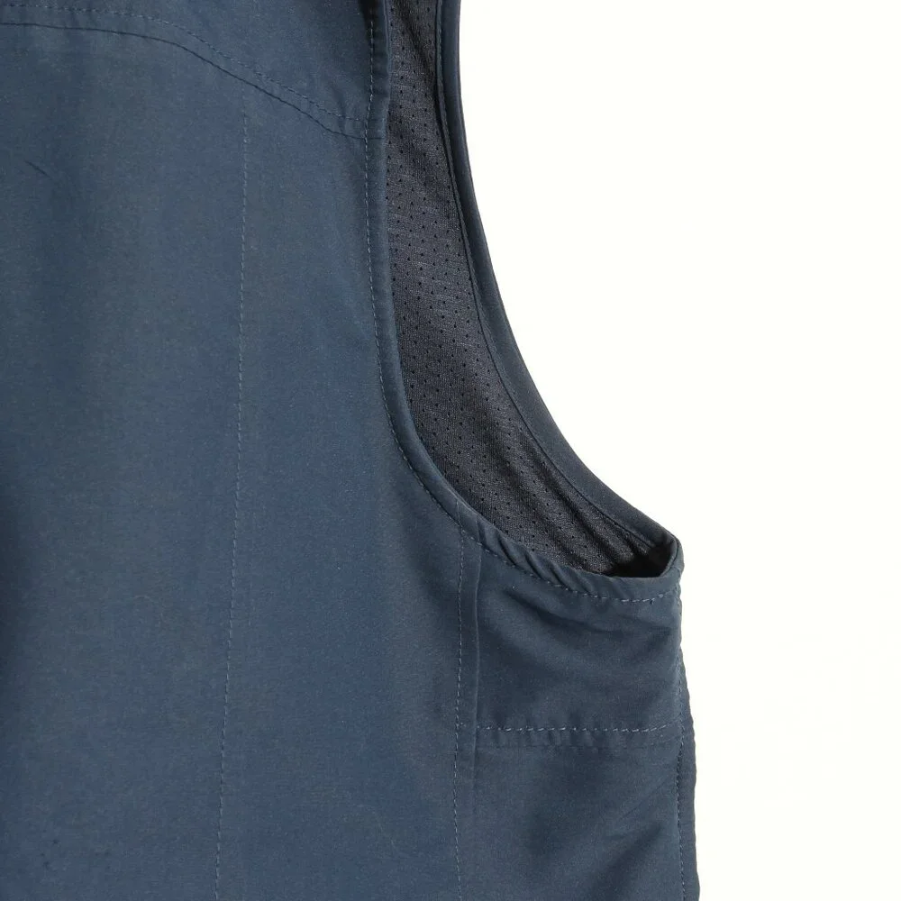ScotteVest RFID Travel Vest Men's Navy Blue Pockets Full Zip Size XXL